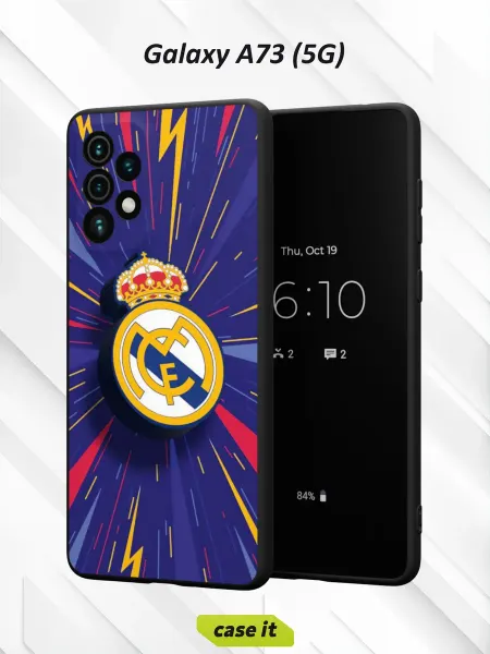 Case it Чехол на Samsung A73 5G с принтом Мадридский Реал