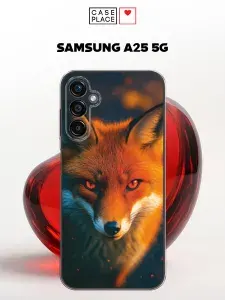 Чехол на Самсунг А25 5G с лисой