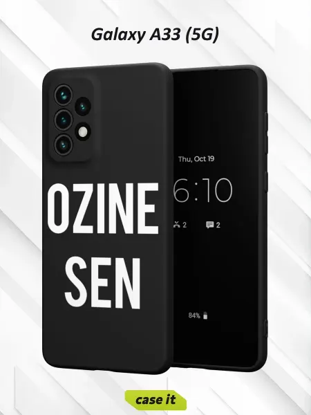 Case it Чехол на Samsung A33 5Gс принтом Ozine Sen