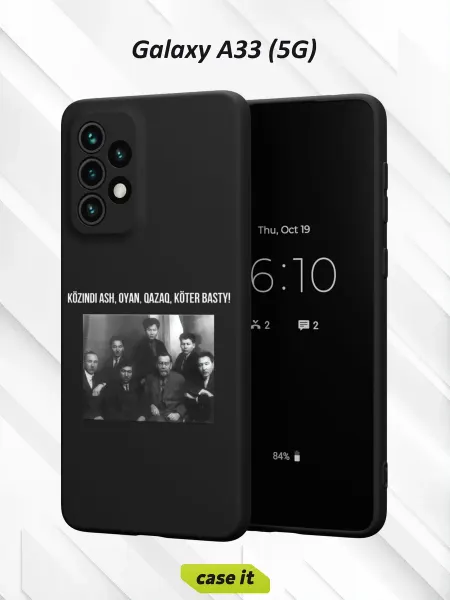 Case it Чехол на Samsung A33 5Gс принтом Алаш