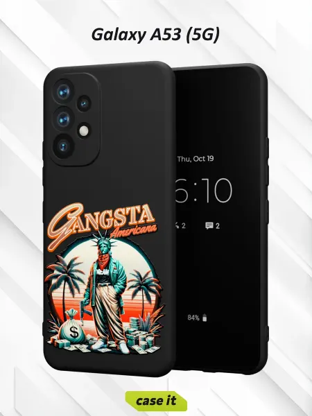 Case it Чехол на Samsung A53 5Gс принтом American gangster
