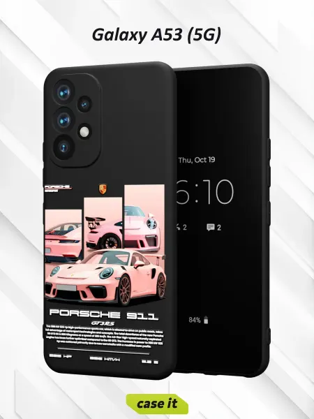 Case it Чехол на Samsung A53 5Gс принтом Powder Machine