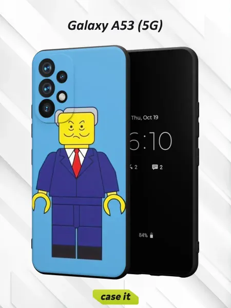 Case it Чехол на Samsung A53 5Gс принтом Лего