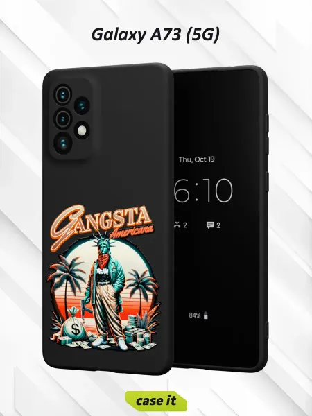 Case it Чехол на Samsung A73 5Gс принтом American gangster