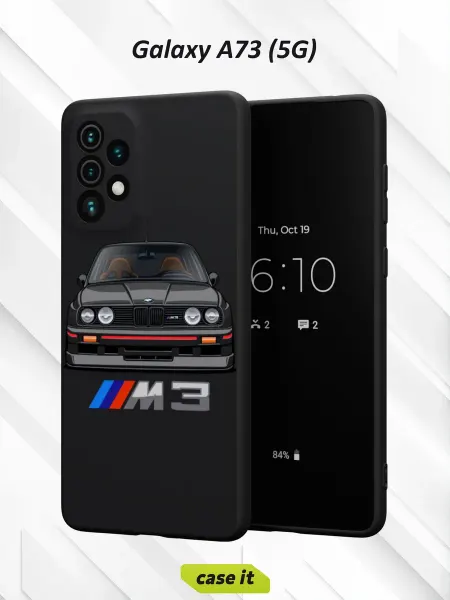 Case it Чехол на Samsung A73 5Gс принтом BMW M3
