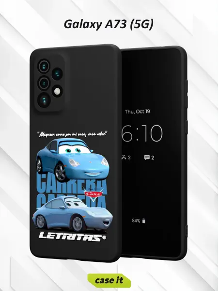 Case it Чехол на Samsung A73 5Gс принтом The green car