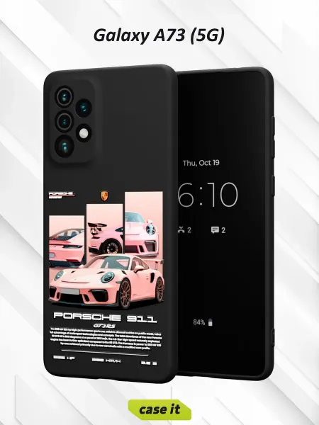Case it Чехол на Samsung A73 5Gс принтом Powder Machine