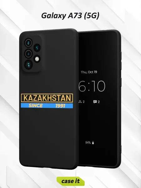 Case it Чехол на Samsung A73 5Gс принтом Казахстан