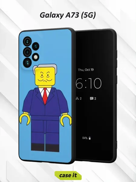 Case it Чехол на Samsung A73 5Gс принтом Лего