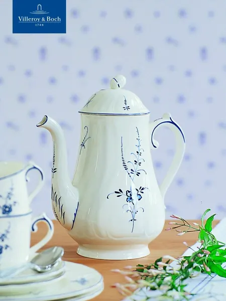 Villeroy & Boch Кофейник на 6 персон 1300 мл, Old Luxembourg, Премиум-Фарфор