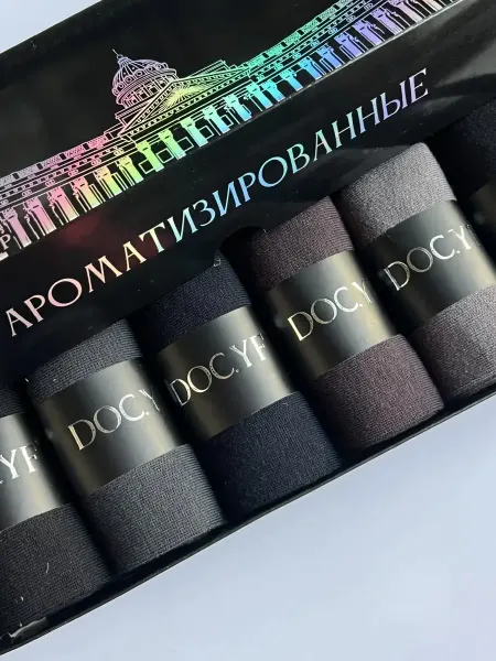 Doc.YF Носки антибактериальные дезодорант 6 пар