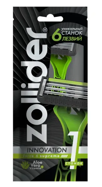 Zollider Станок бритвенный Force 6 Supreme одноразовый, 6 лезвий