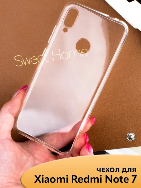 NIK accessories Чехол на Xiaomi Redmi Note 7 Note 7 PRO Note 7S прозрачный