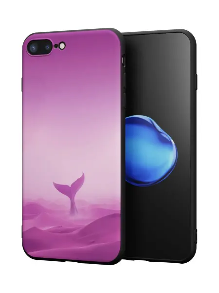 QuestCase Чехол на Apple iPhone 7 plus и 8 plus с принтом Фрукты