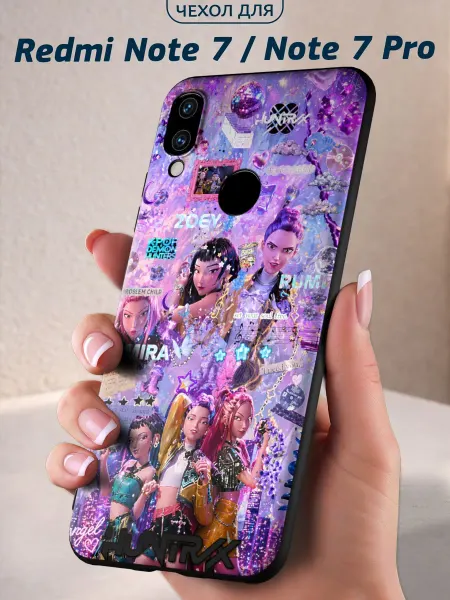 Infinity pick Чехол на REDMI Note 7 Note 7 Pro с принтом Huntrix