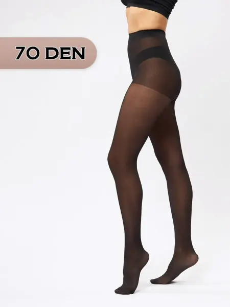 AlexTextile Колготки капроновые 70 Den nero