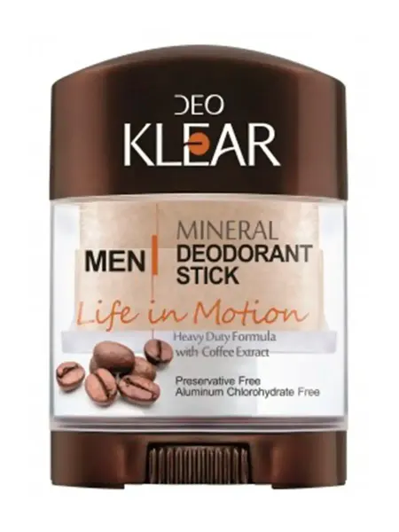 DEOKLEAR Дезодорант-кристалл амонийный Кофе 70 г