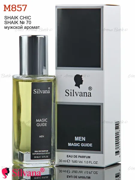 SILVANA Духи Magic Guide Шик Шейх 70 № M857 Сильвана аромат 30мл