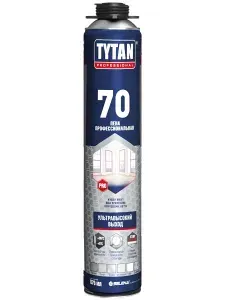 Пена монтажная профессиональная TYTAN PROFESSIONAL 70, 870 мл