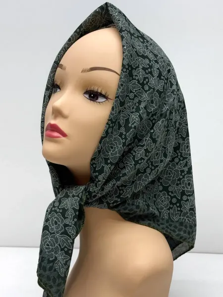 Нм шарфы платки хлопок тонки 70x70