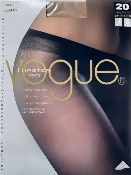 VOGUE Колготки с заниженной талией Хипстеры с LYCRA 7129-269
