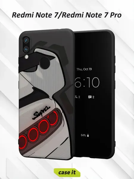 Case it Чехол на Redmi Note 7с принтом Supra