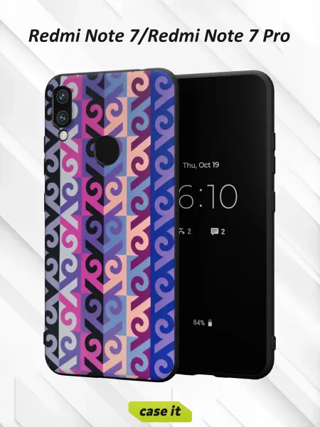 Case it Чехол на Redmi Note 7с принтом Абстракция