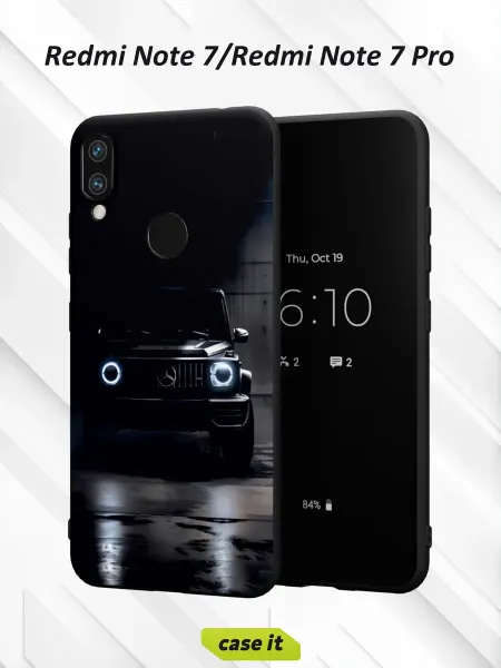 Case it Чехол на Redmi Note 7с принтом Гелендваген