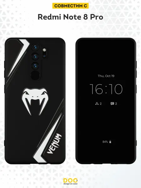 DesignOnCase Чехол на Xiaomi Redmi Note 8 Pro с принтом Аниме