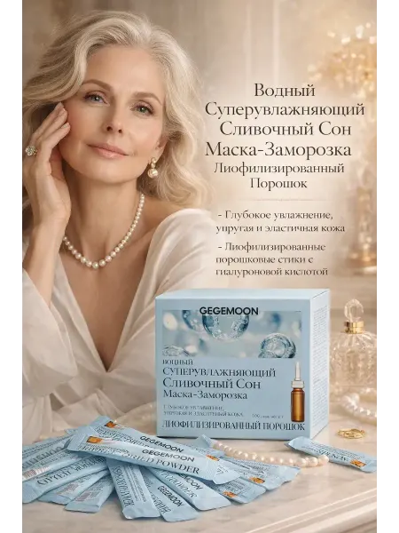 Мани Фест Маска для лица с ретинолом ночная несмываемая подарок на 8 м…