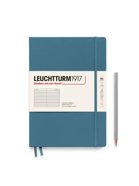 Leuchtturm1917 Блокнот Classic B5, 80 г м2, 109 л, твердая обложка
