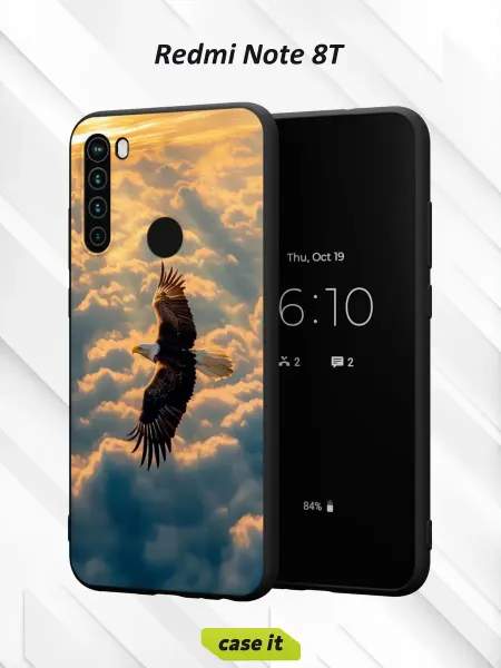 Case it Чехол на Redmi Note 8Tс принтом Орёл