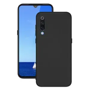 Чехол для Xiaomi Mi9 SE / чехол на Xiaomi Ми9 СЕ / Чехол Ми 9 СЕ, плотный, матовый, приятный на ощупь, противоударный, черный