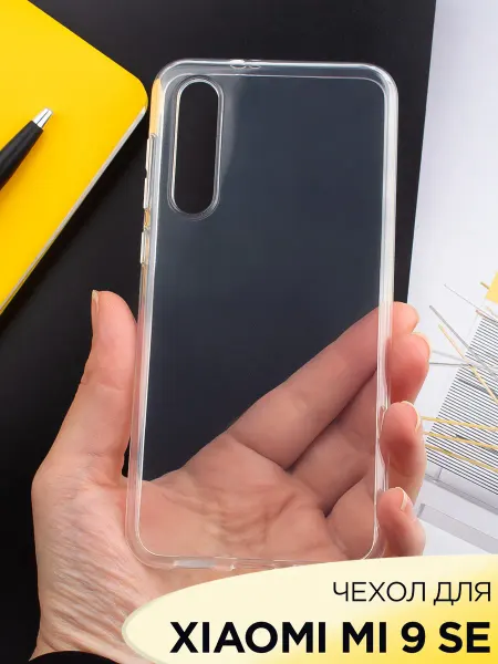 Mobileplus Чехол на Xiaomi Mi 9 SE прозрачный силиконовый бампер