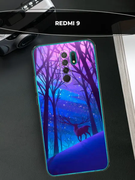 Xiaomi Чехол на Redmi 9 зимний