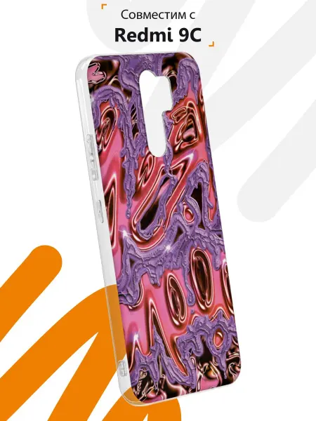 Мобилиус Чехол на Redmi 9 с принтом y2k