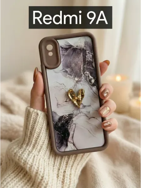 IdealStore Чехол на Redmi 9A Мрамор