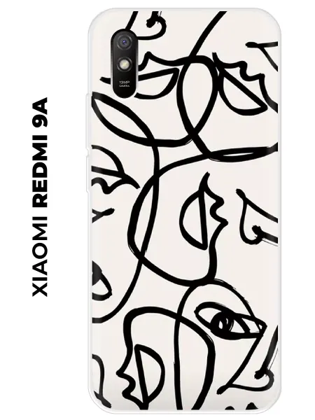 NOOTO Чехол на Xiaomi Redmi 9A узоры