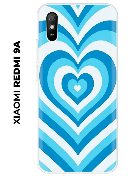 NOOTO Чехол на Xiaomi Redmi 9A сердечки