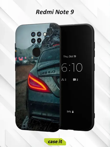 Case it Чехол на Redmi Note 9с принтом Mercedes