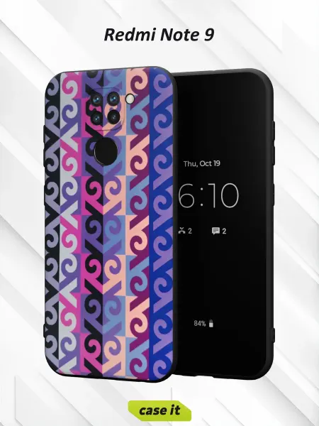 Case it Чехол на Redmi Note 9с принтом Абстракция