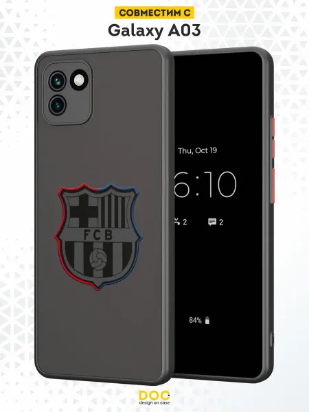 DesignOnCase Чехол Бампер на Samsung A03 с принтом Барселона