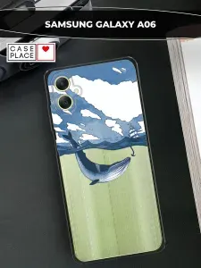 Силиконовый чехол на Samsung Galaxy A06 / Самсунг А06 Большой кит