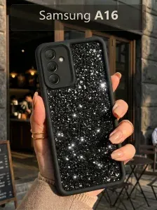 Чехол на Samsung A16, для Самсунг А16 защитный с блёстками