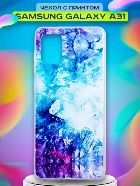 CASE. Чехол-накладка CASE Print Samsung Galaxy A31