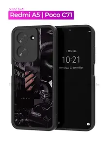 Чехол на Xiaomi Redmi A5 / Poco C71 / Сяоми Редми А5 / Поко С71 с принтом, Luxury стиль
