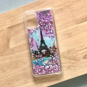 Чехол на Samsung A51 (A515F) / чехол для Самсунг А51, блестящий плотный, красивый, блестки переливаются