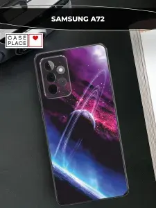 Силиконовый чехол на Samsung Galaxy A72 / Самсунг А72 космос