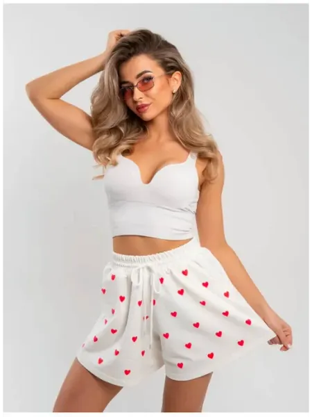 Abm fashion Широкие шорты с принтом