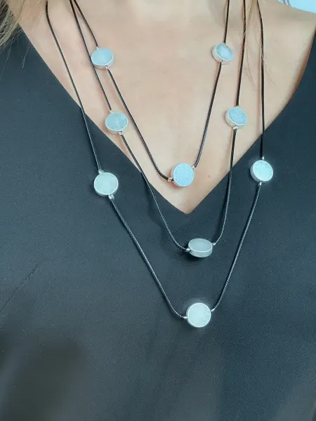 ROHINI accessories Многослойное колье с подвесками